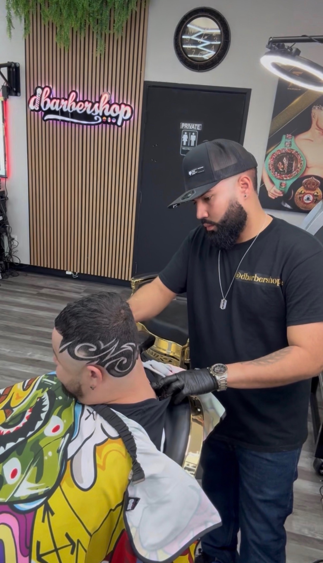 Jhan, barber at dbarbershop